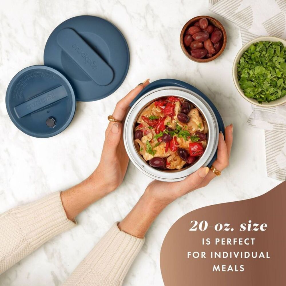 Crock-Pot - Crockpot On-The-Go Personal Food Warmer - Blue Blue - Picture 2 of 4